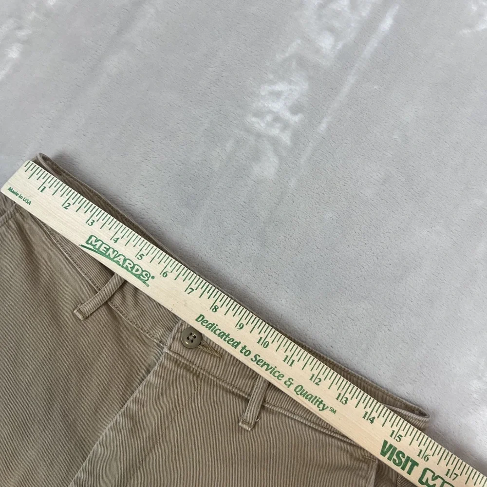 Y2K Levis Cargo Pants Mens 32x32 Tan Tapered Leg Skater Grunge Streetwear Casual